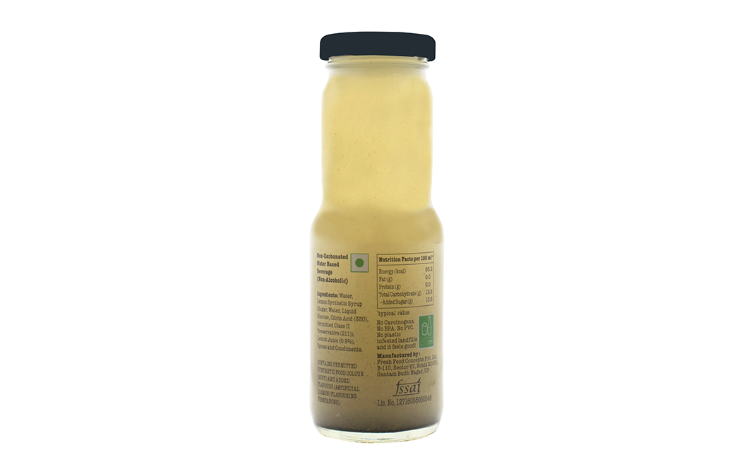The Original Shikanji Masala Lemonade   Glass Bottle  200 millilitre